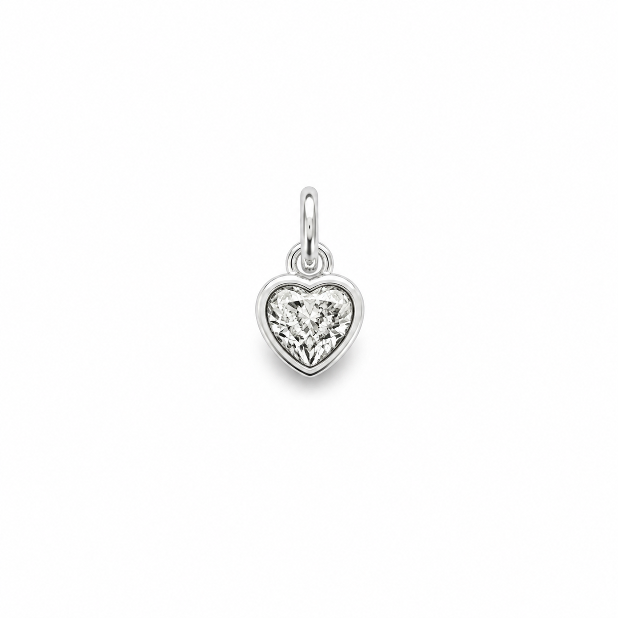 Heart Charm Silver